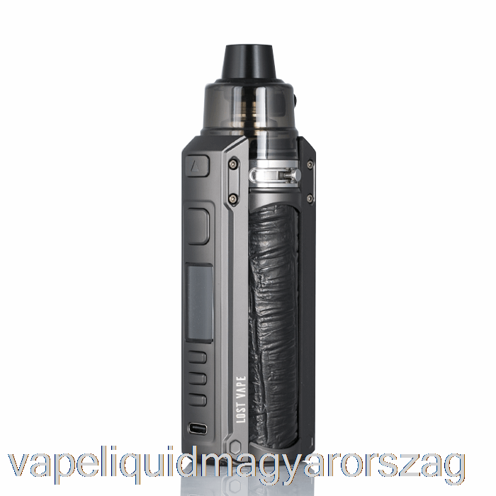 Elveszett Vape Ursa Quest 100w Pod Mod Kit Gunmetal / Dombornyomott Bőr Vape E Cigi